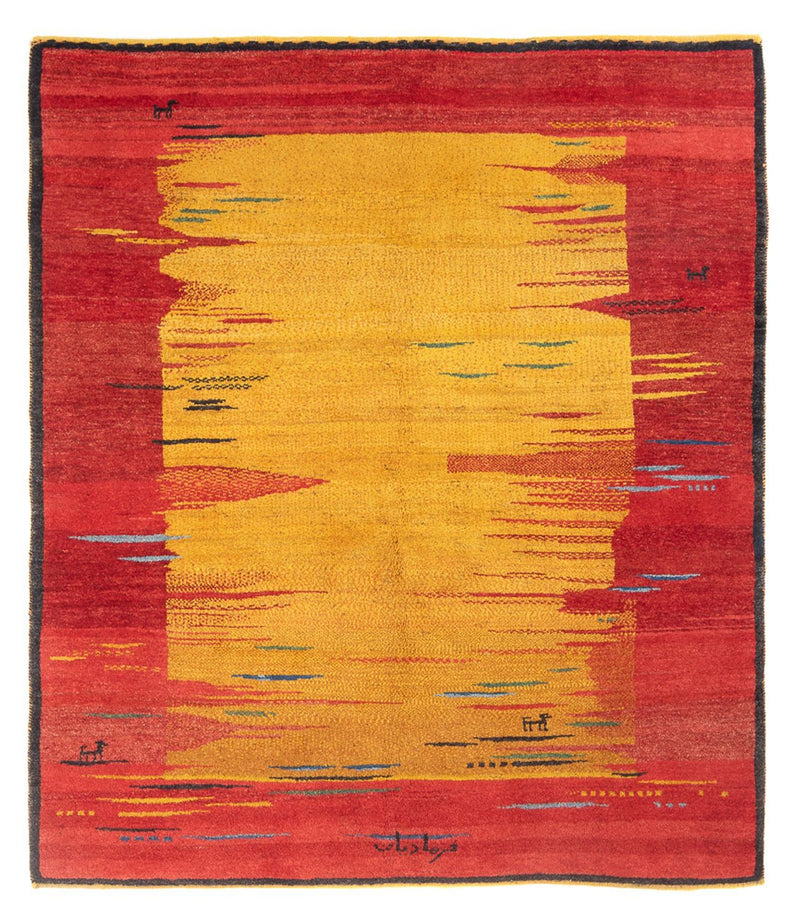 Tappeto Gabbeh - Persero - 203 x 173 cm - multicolore