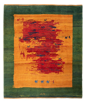 Tappeto Gabbeh - Persero - 227 x 200 cm - multicolore