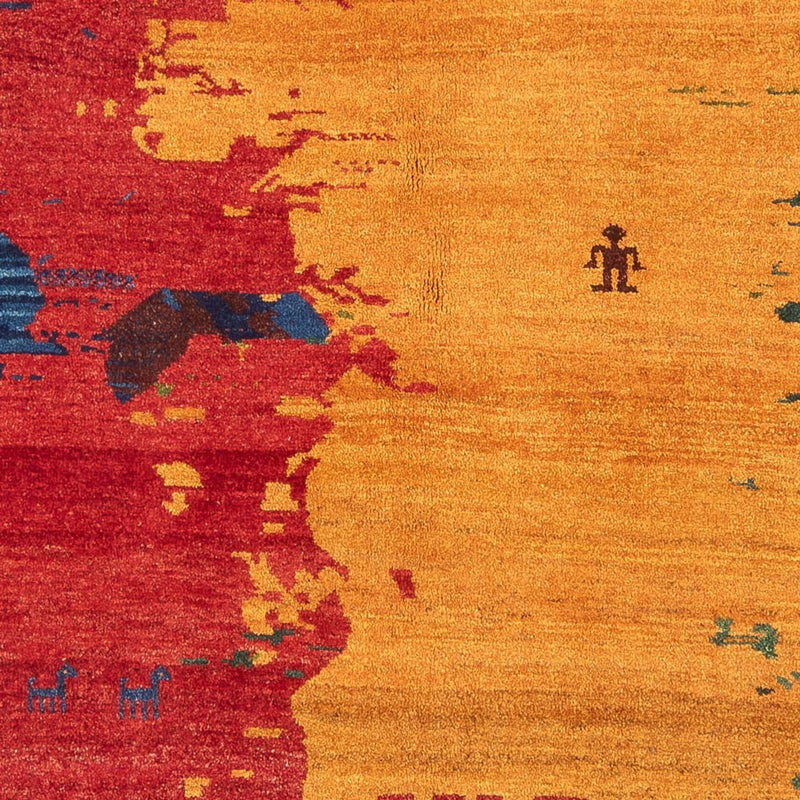 Tappeto Gabbeh - Persero - 218 x 170 cm - multicolore