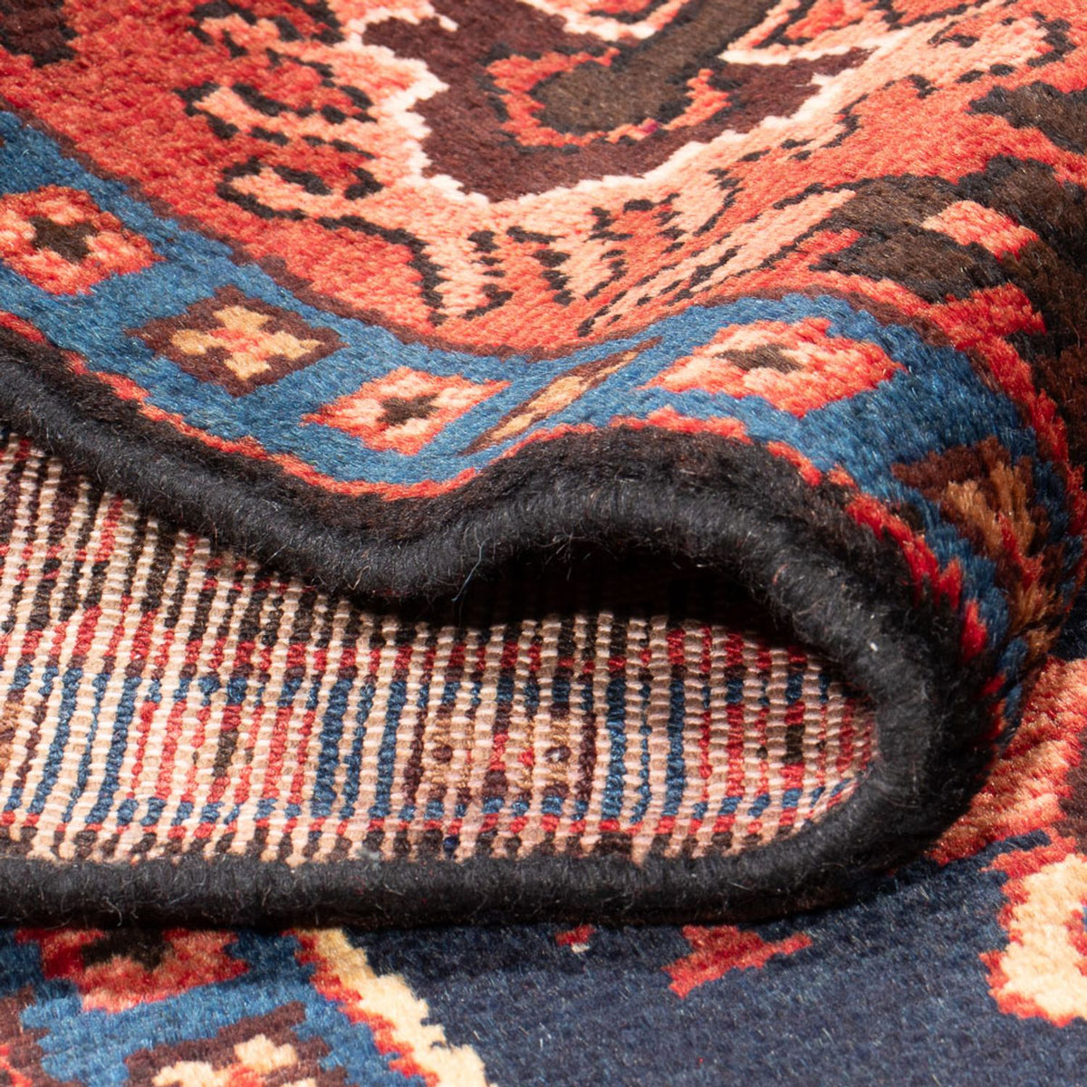 Tappeto Persero - Nomade - Reale - 207 x 137 cm - blu scuro