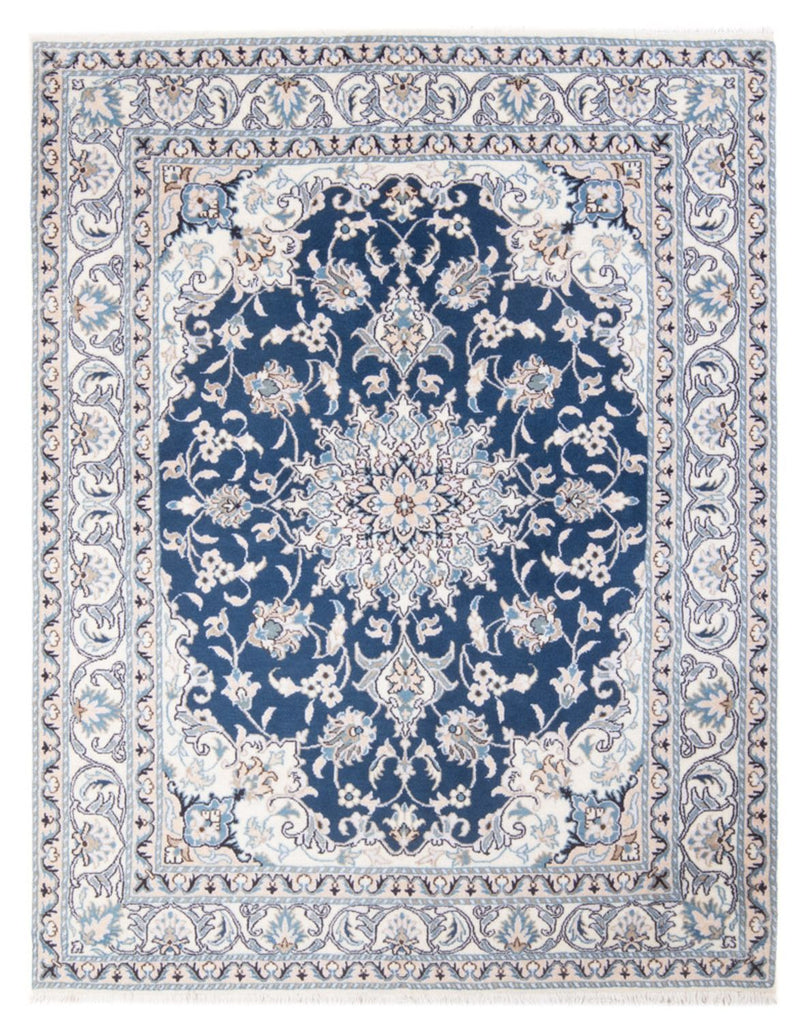 Tappeto Persero - Nain - Reale - 192 x 148 cm - blu scuro