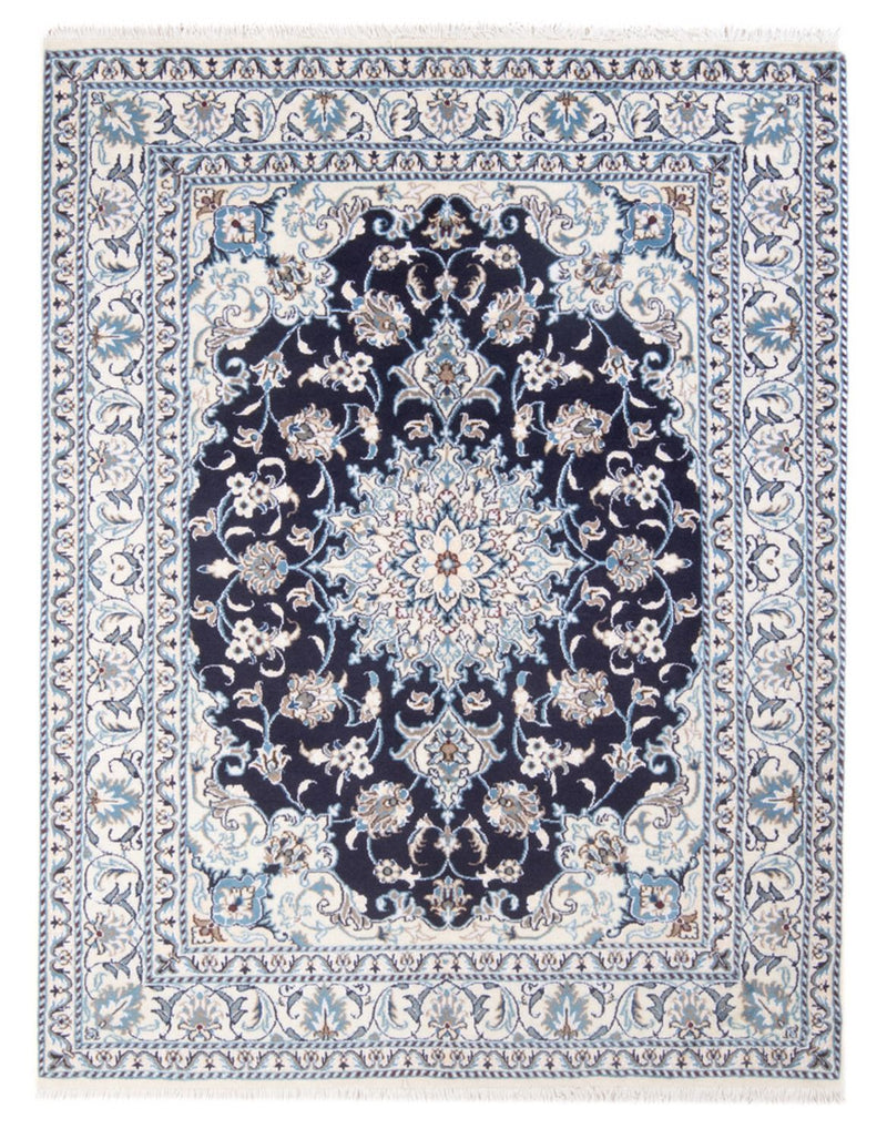 Tappeto Persero - Nain - Reale - 197 x 146 cm - blu scuro