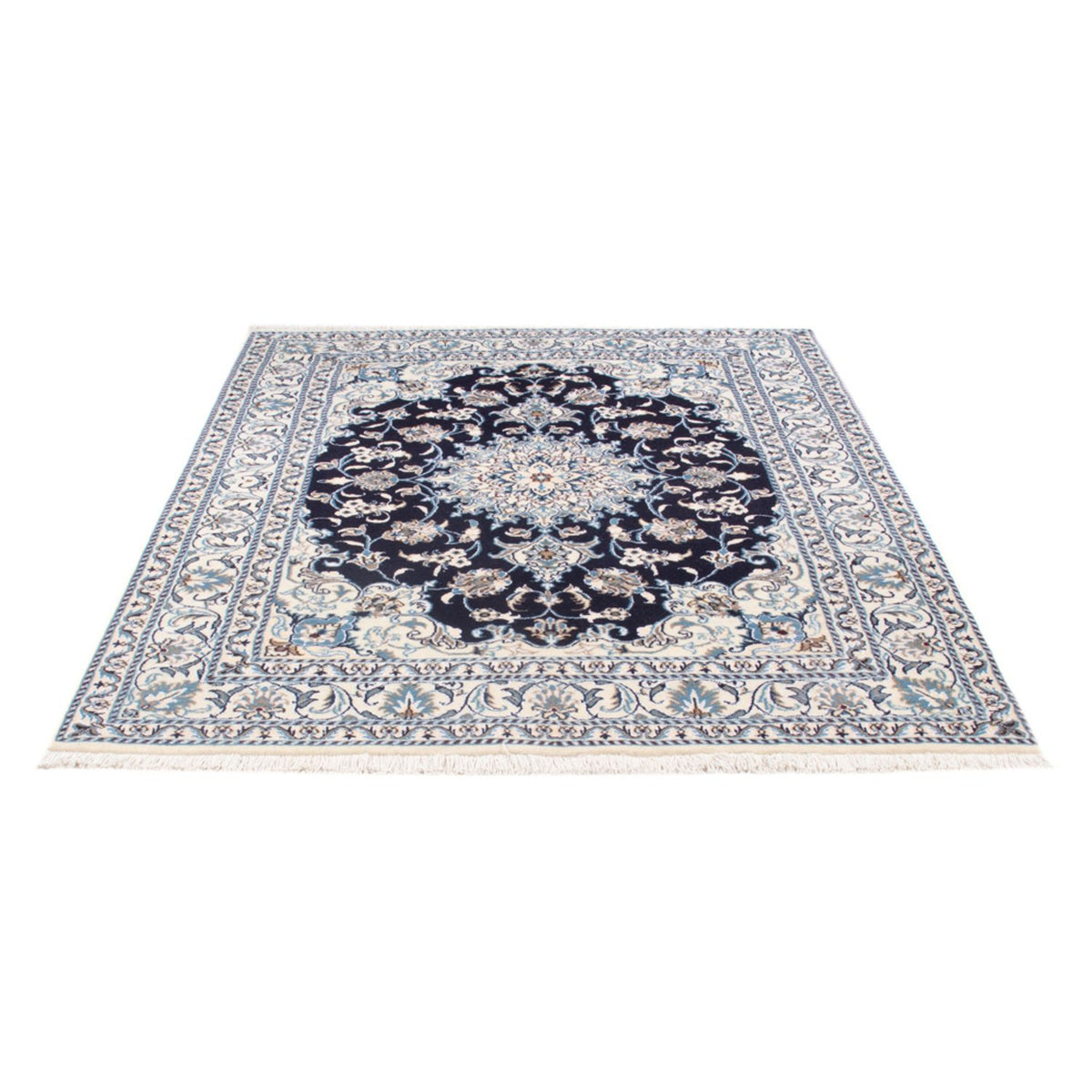 Tappeto Persero - Nain - Reale - 197 x 146 cm - blu scuro