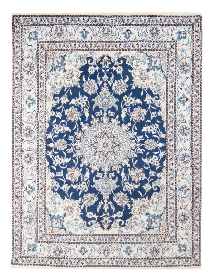 Tappeto Persero - Nain - Reale - 203 x 144 cm - blu