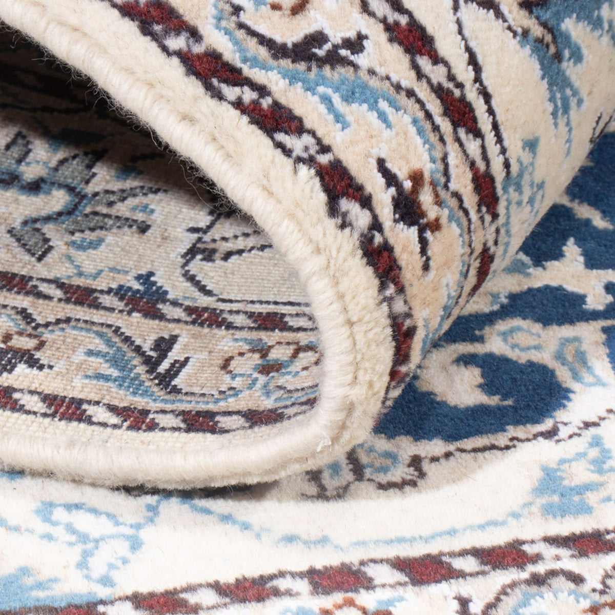 Tappeto Persero - Nain - Reale - 202 x 146 cm - blu scuro