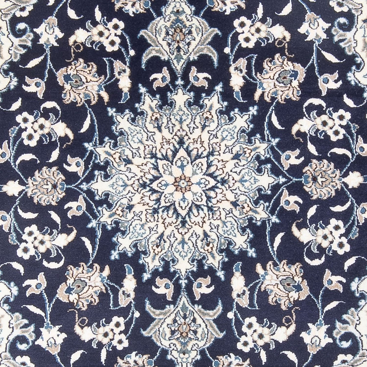 Tappeto Persero - Nain - Reale - 203 x 147 cm - blu scuro
