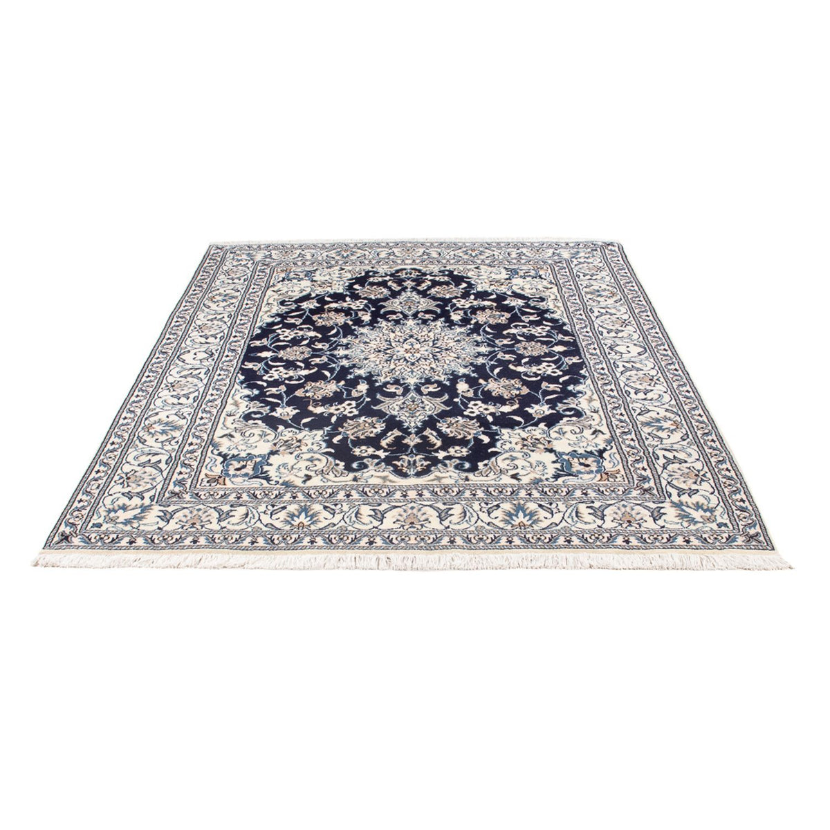 Tappeto Persero - Nain - Reale - 203 x 147 cm - blu scuro