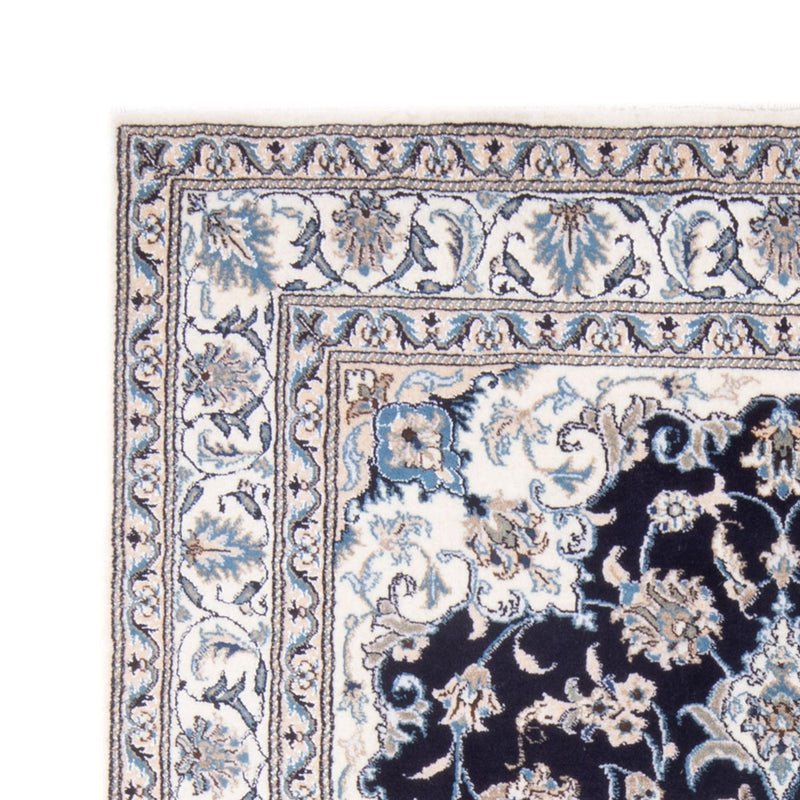 Tappeto Persero - Nain - Reale - 205 x 150 cm - blu scuro