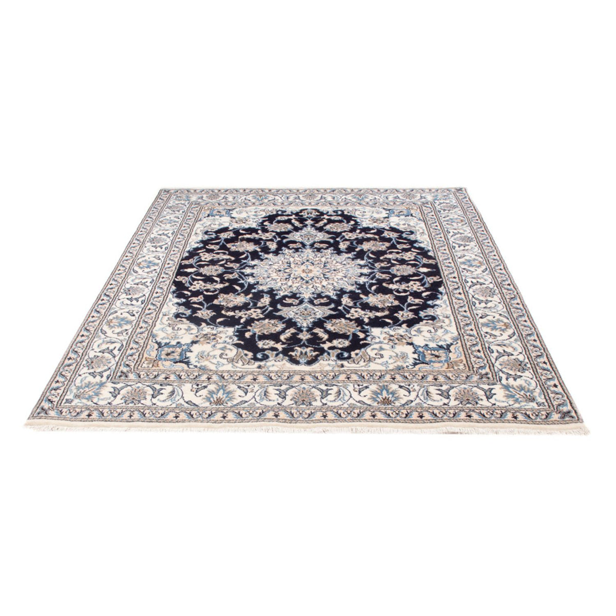 Tappeto Persero - Nain - Reale - 205 x 150 cm - blu scuro