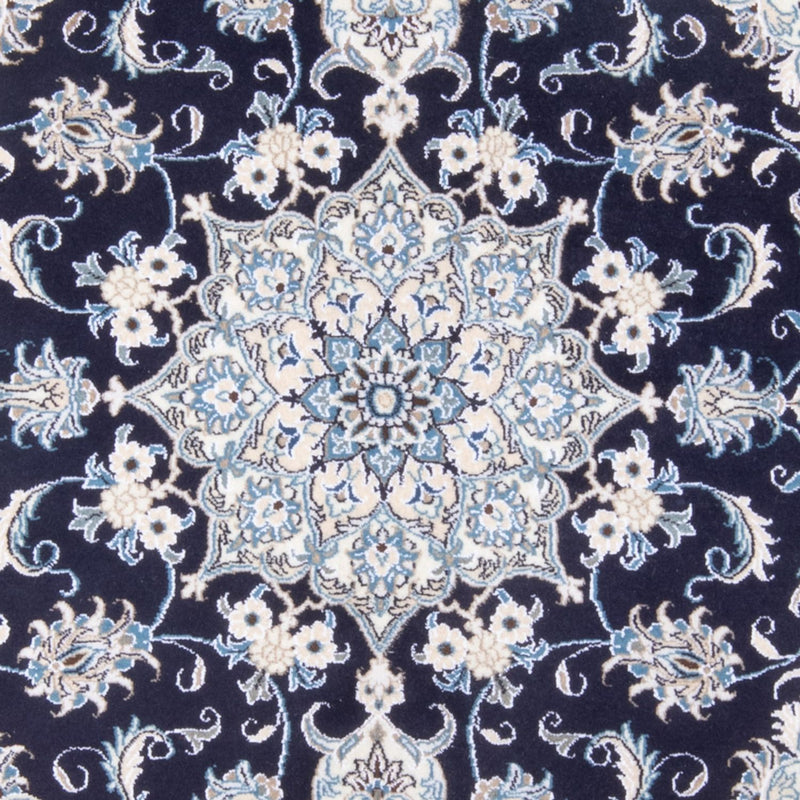 Tappeto Persero - Nain - Reale - 213 x 150 cm - blu scuro