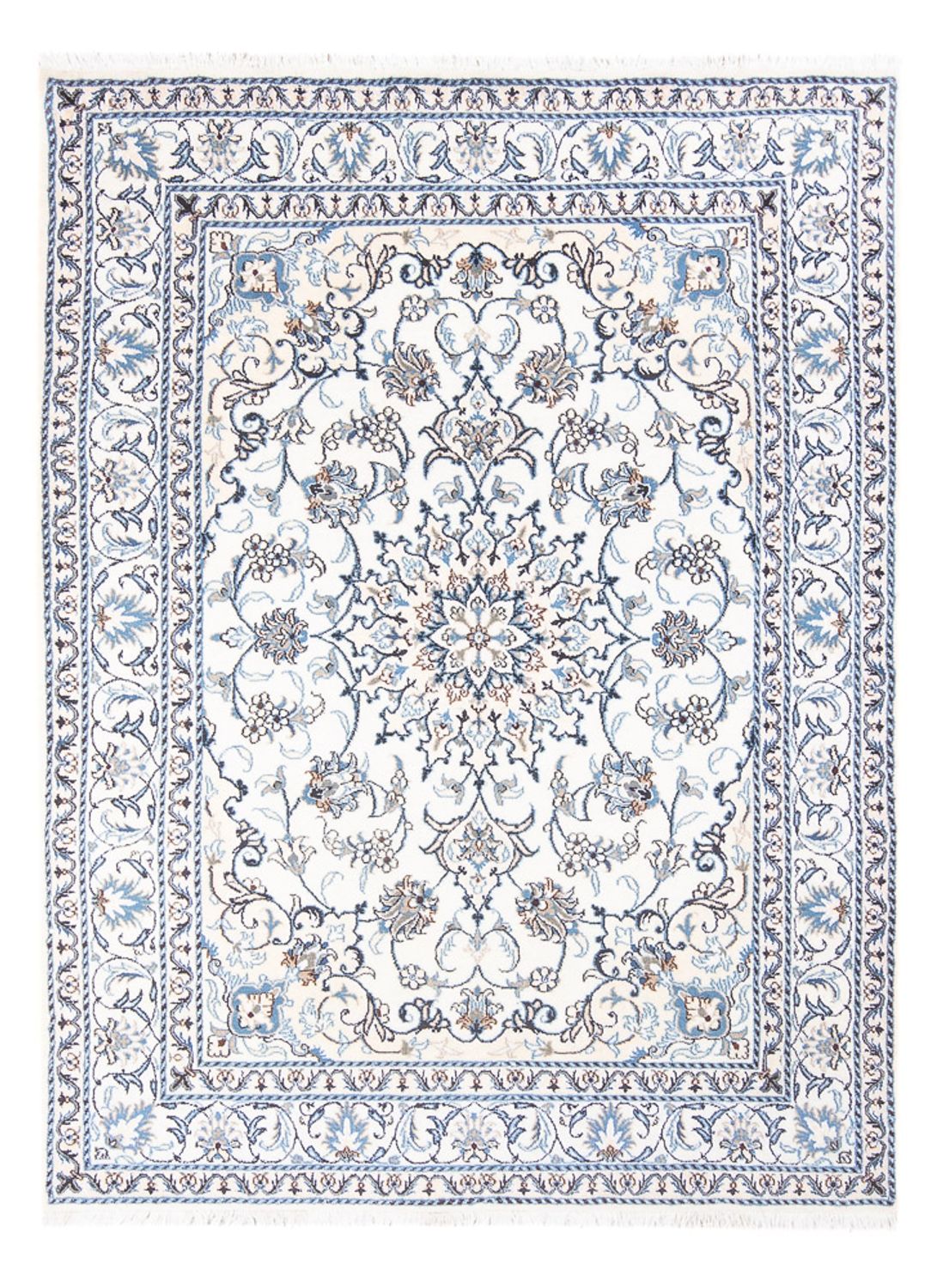 Tappeto Persero - Nain - Reale - 197 x 148 cm - crema