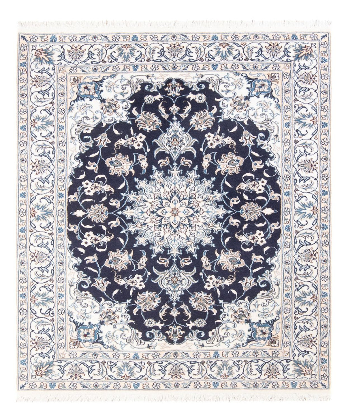 Tappeto Persero - Nain - Reale - 194 x 145 cm - blu scuro