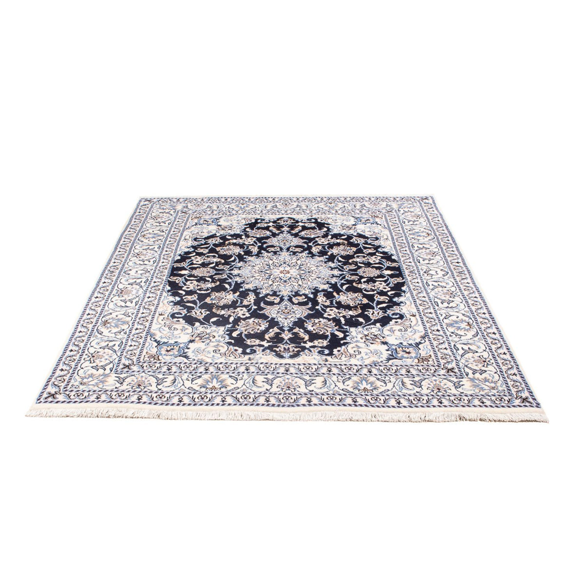 Tappeto Persero - Nain - Reale - 207 x 145 cm - blu scuro