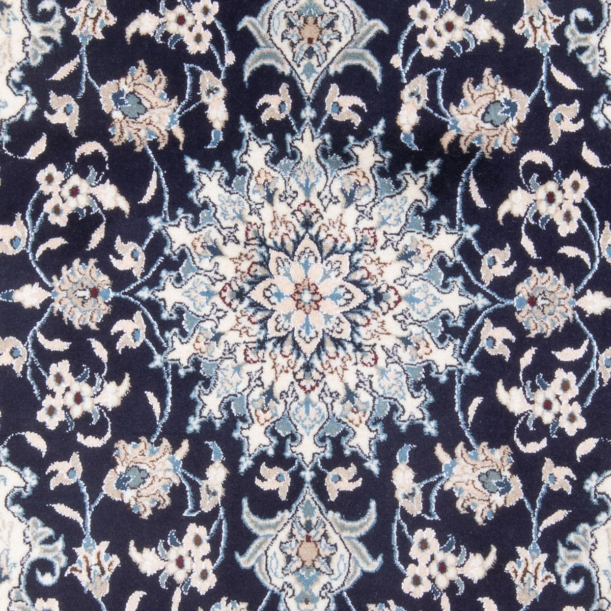 Tappeto Persero - Nain - Reale - 204 x 141 cm - blu scuro