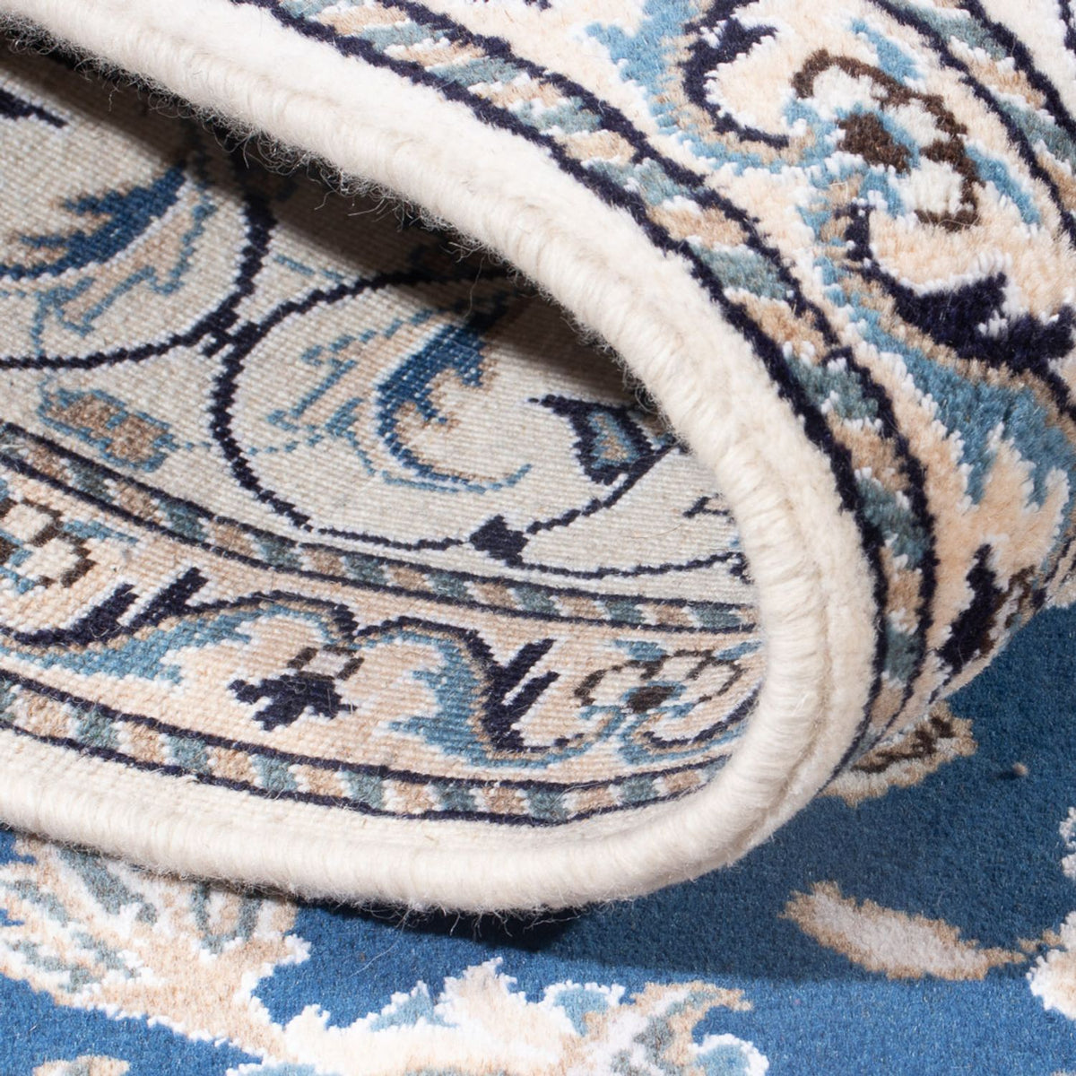 Tappeto Persero - Nain - Reale - 193 x 148 cm - blu