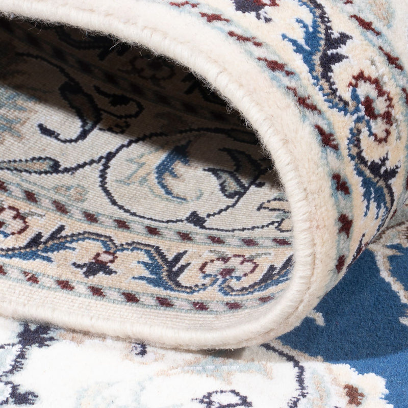 Tappeto Persero - Nain - Reale - 196 x 151 cm - blu