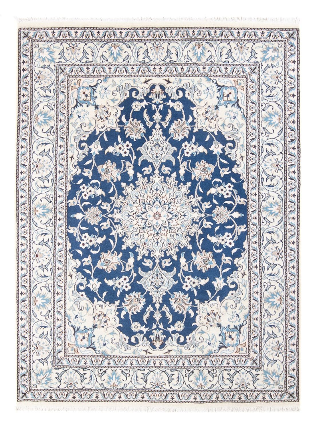 Tappeto Persero - Nain - Reale - 207 x 151 cm - blu
