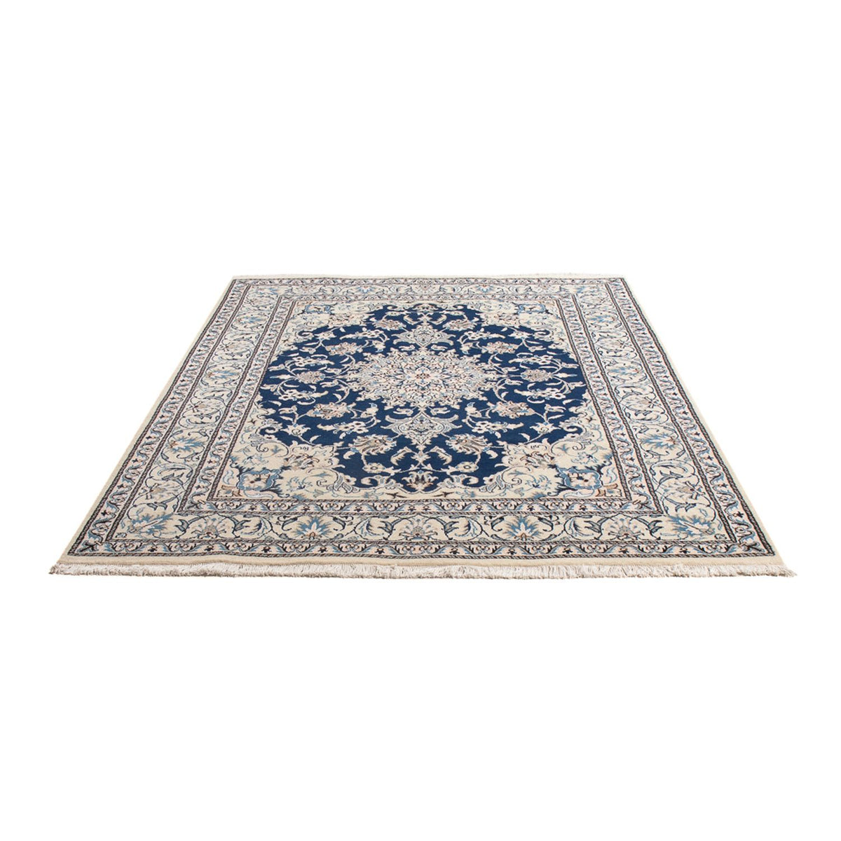Tappeto Persero - Nain - Reale - 207 x 151 cm - blu