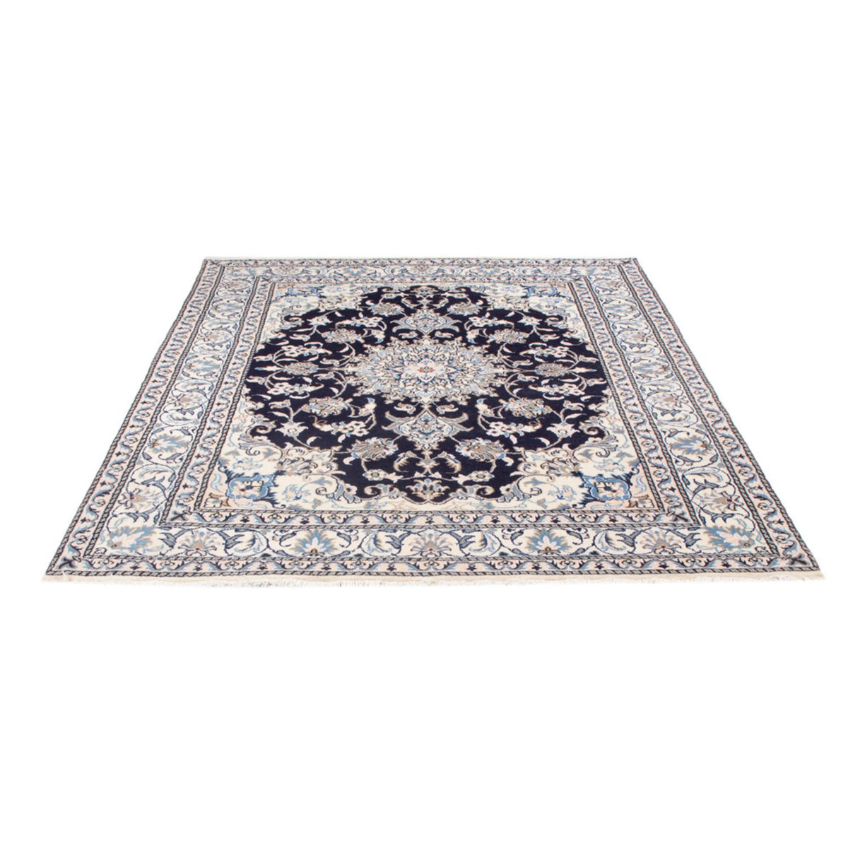 Tappeto Persero - Nain - Reale - 200 x 152 cm - blu scuro