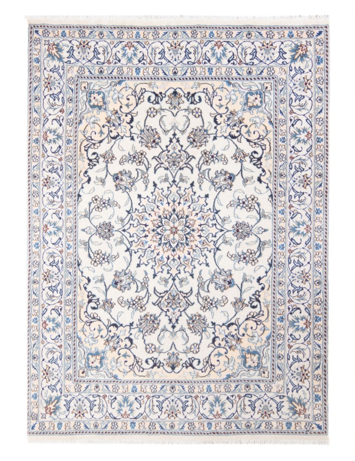 Tappeto Persero - Nain - Reale - 197 x 144 cm - crema