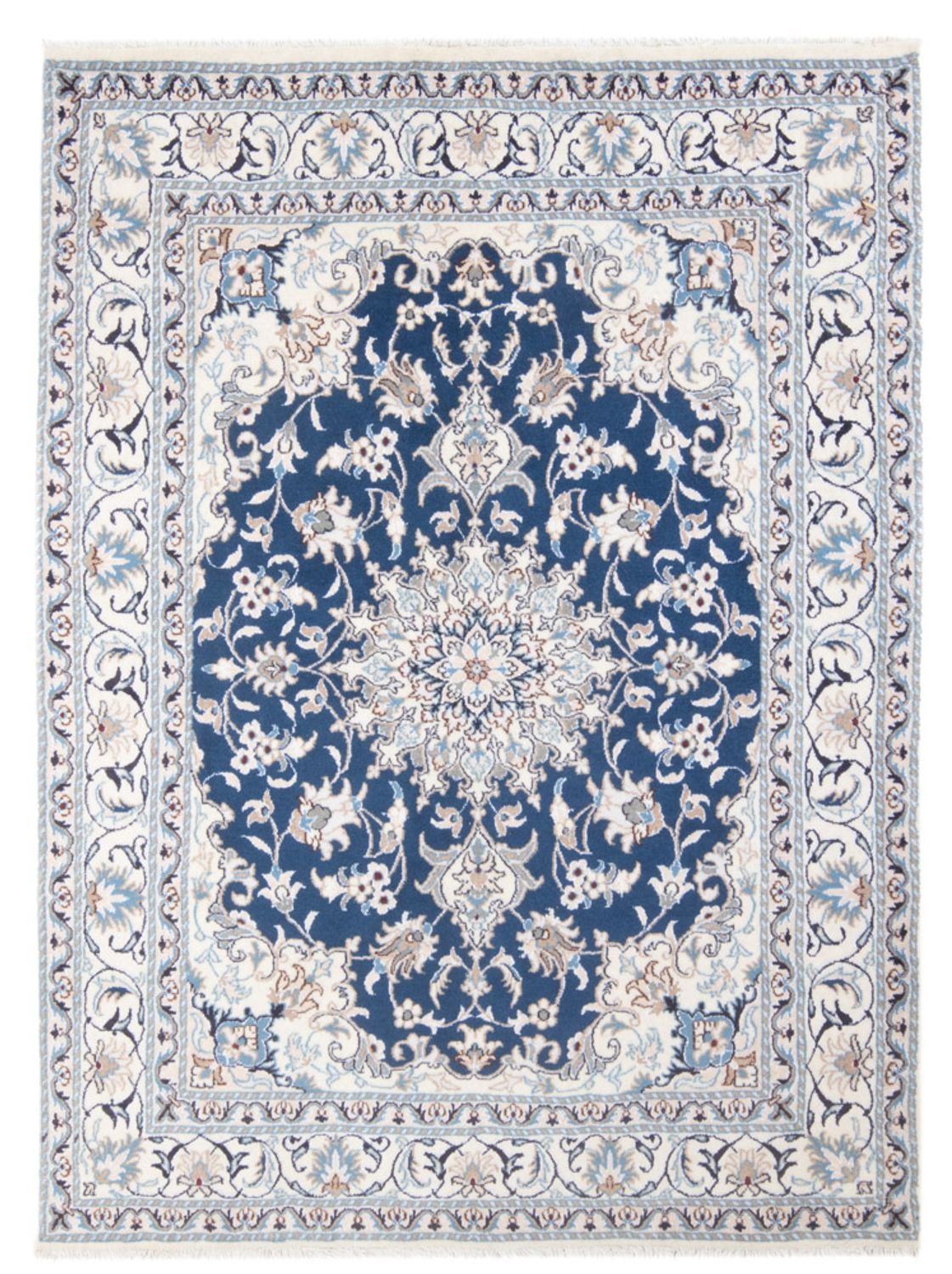 Tappeto Persero - Nain - Reale - 200 x 148 cm - blu