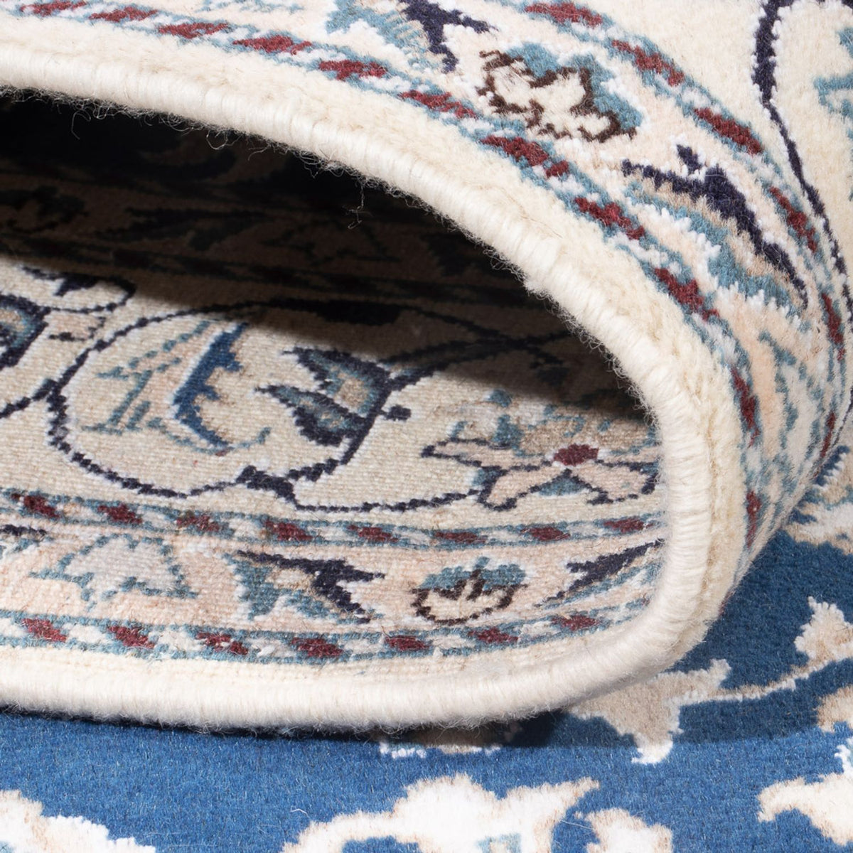 Tappeto Persero - Nain - Reale - 195 x 148 cm - blu