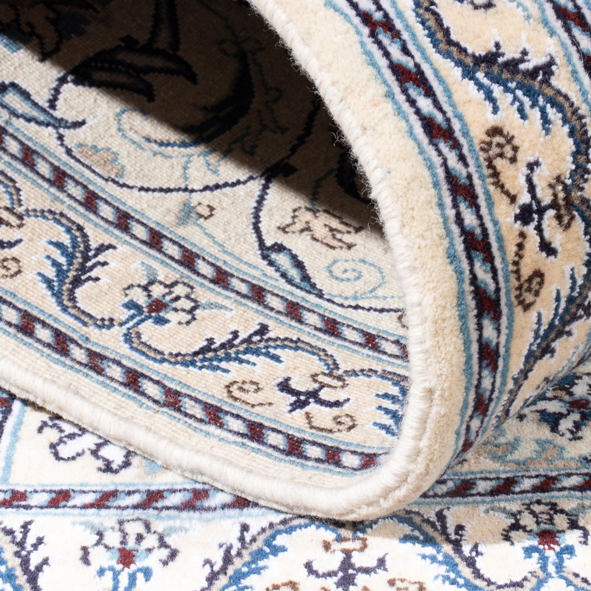 Tappeto Persero - Nain quadrato  - 200 x 196 cm - blu scuro
