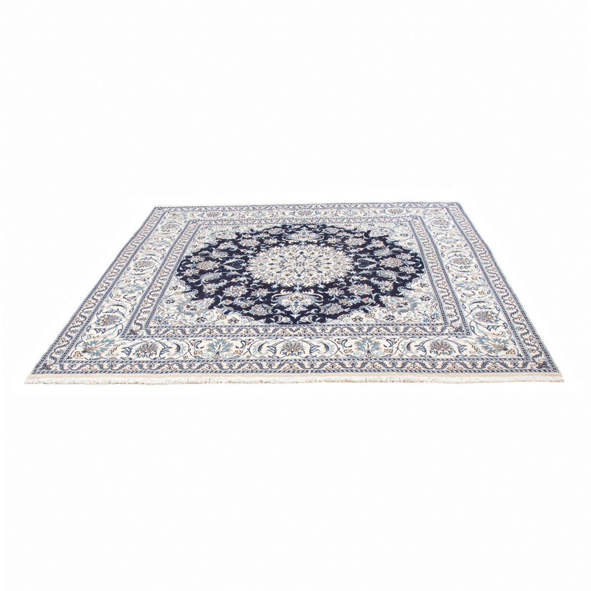 Tappeto Persero - Nain quadrato  - 200 x 196 cm - blu scuro