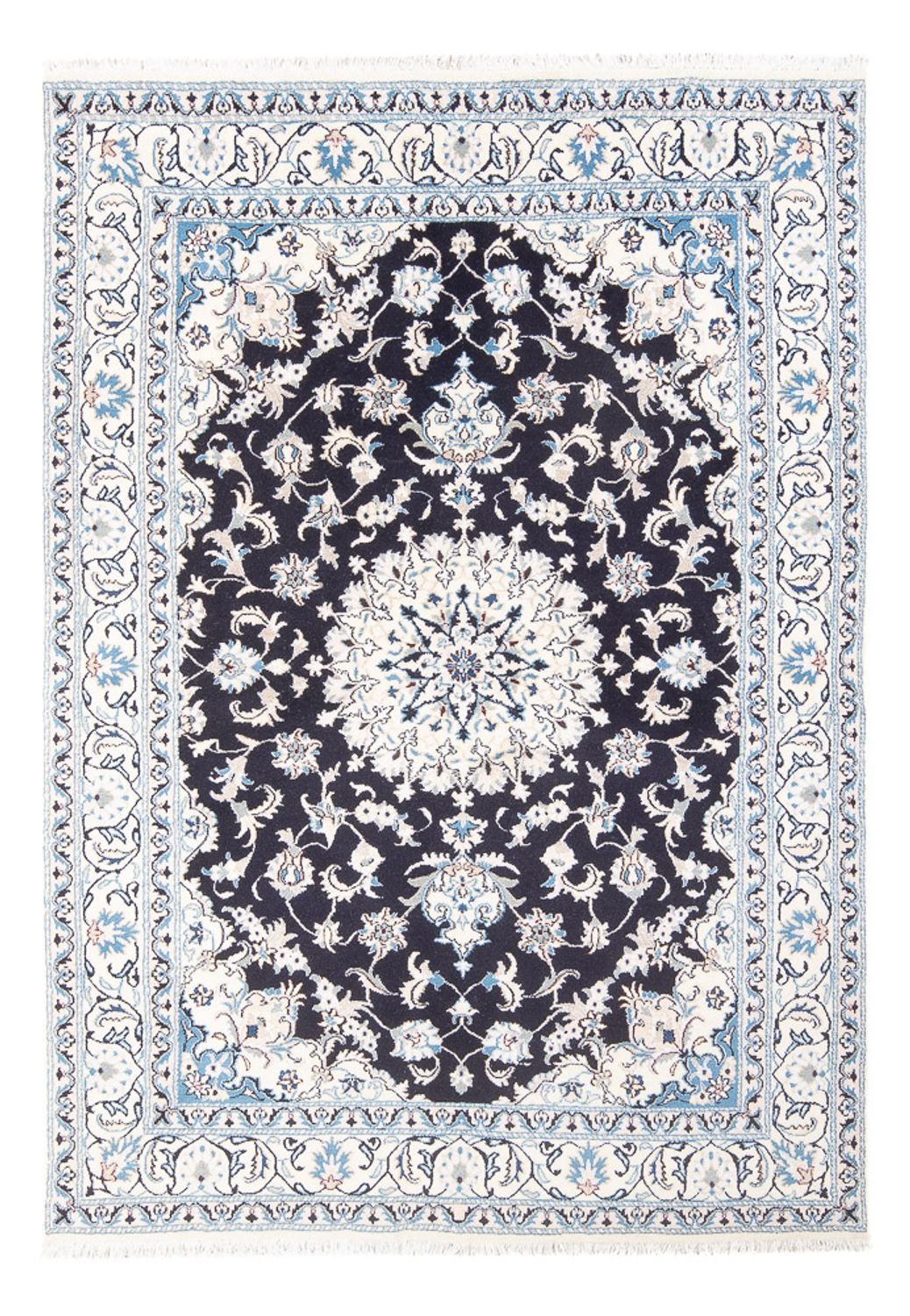 Tappeto Persero - Nain - 231 x 163 cm - blu scuro