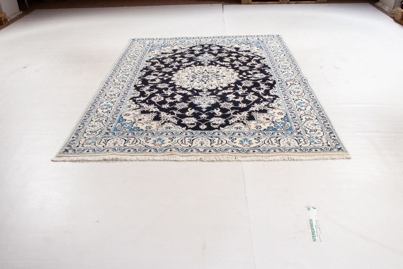 Tappeto Persero - Nain - 231 x 163 cm - blu scuro