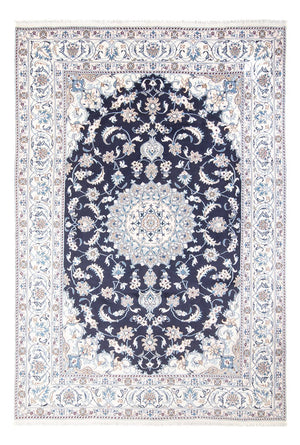 Tappeto Persero - Nain - 295 x 203 cm - blu scuro