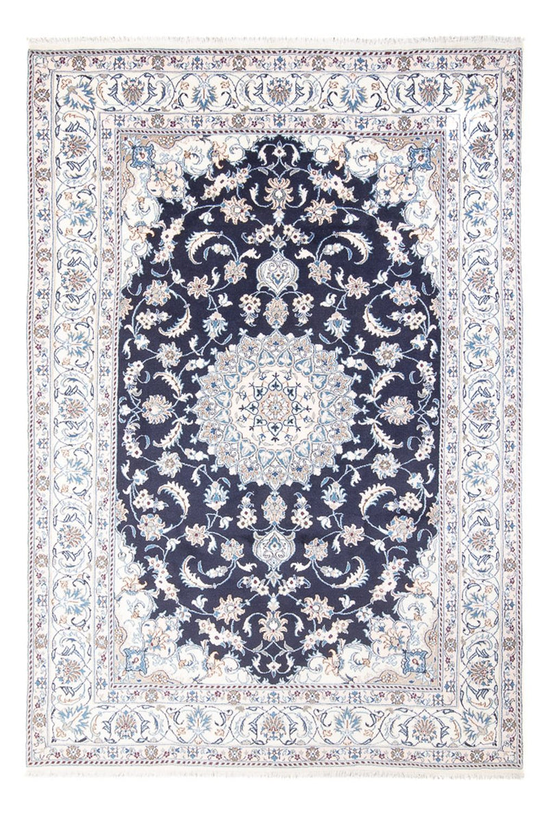 Tappeto Persero - Nain - 295 x 203 cm - blu scuro