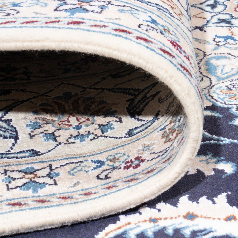 Tappeto Persero - Nain - 295 x 203 cm - blu scuro