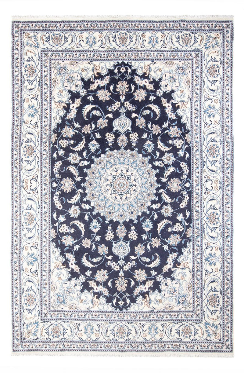Tappeto Persero - Nain - 302 x 194 cm - blu scuro