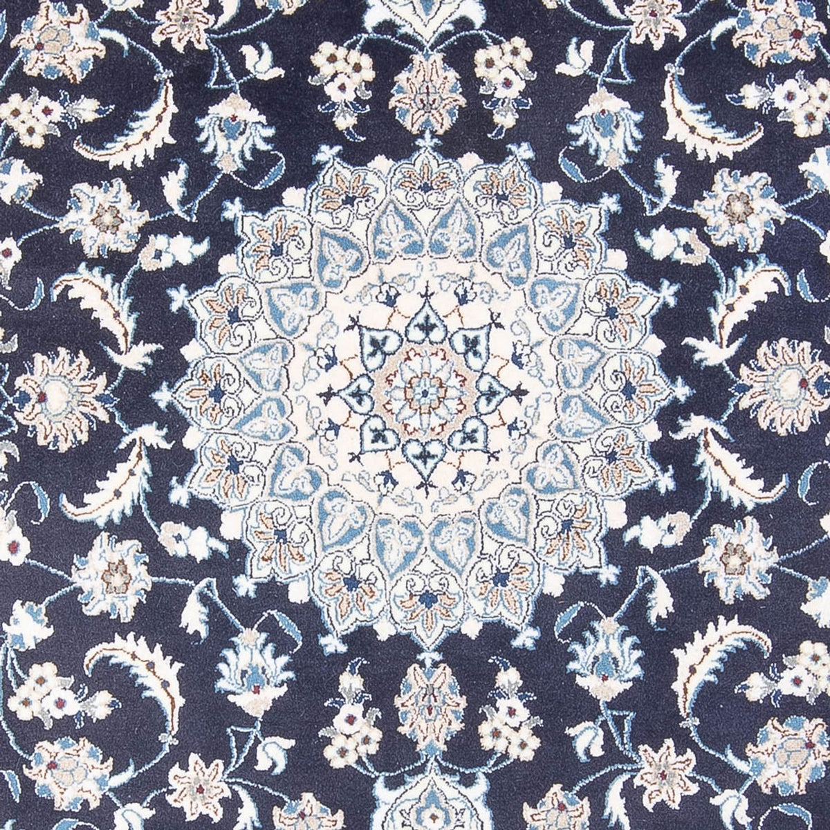 Tappeto Persero - Nain - 302 x 194 cm - blu scuro