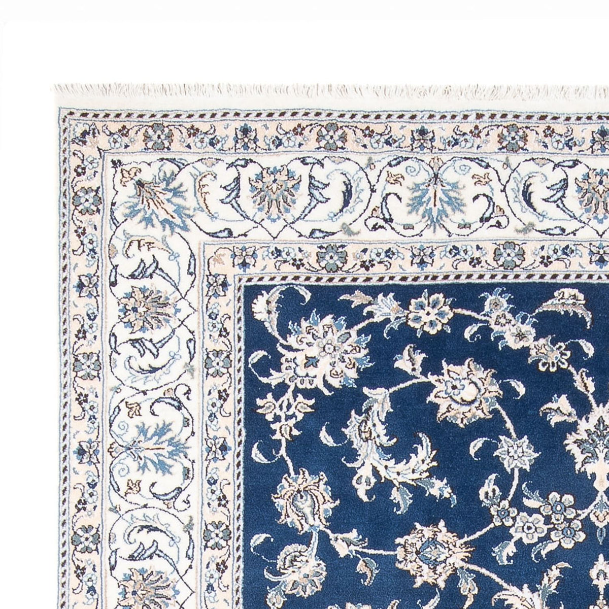 Tappeto Persero - Nain - 291 x 194 cm - blu