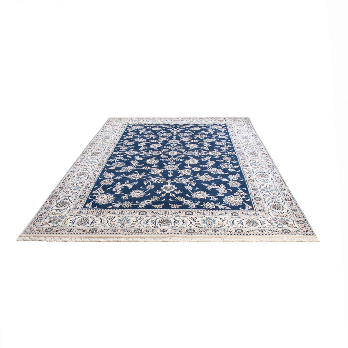 Tappeto Persero - Nain - 291 x 194 cm - blu