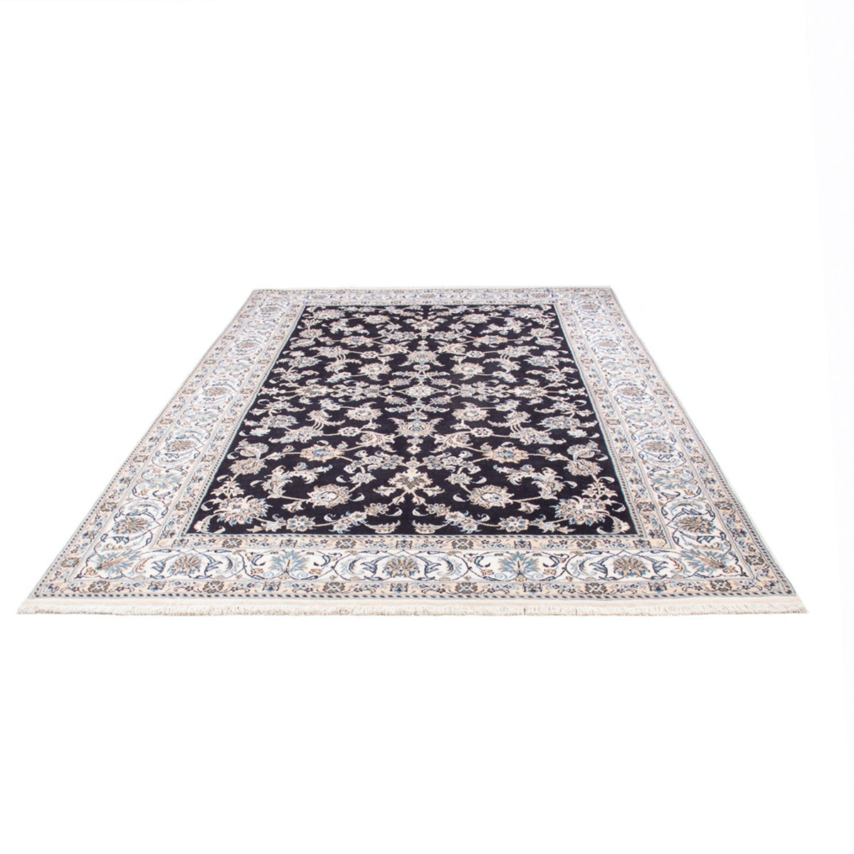Tappeto Persero - Nain - 304 x 193 cm - blu scuro