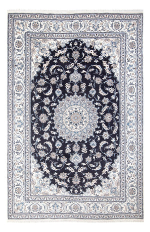 Tappeto Persero - Nain - 295 x 191 cm - blu scuro