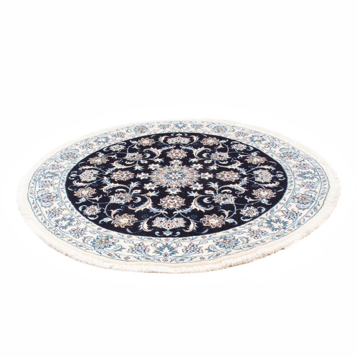 Tappeto Persero - Nain rotondo  - 150 x 150 cm - blu scuro