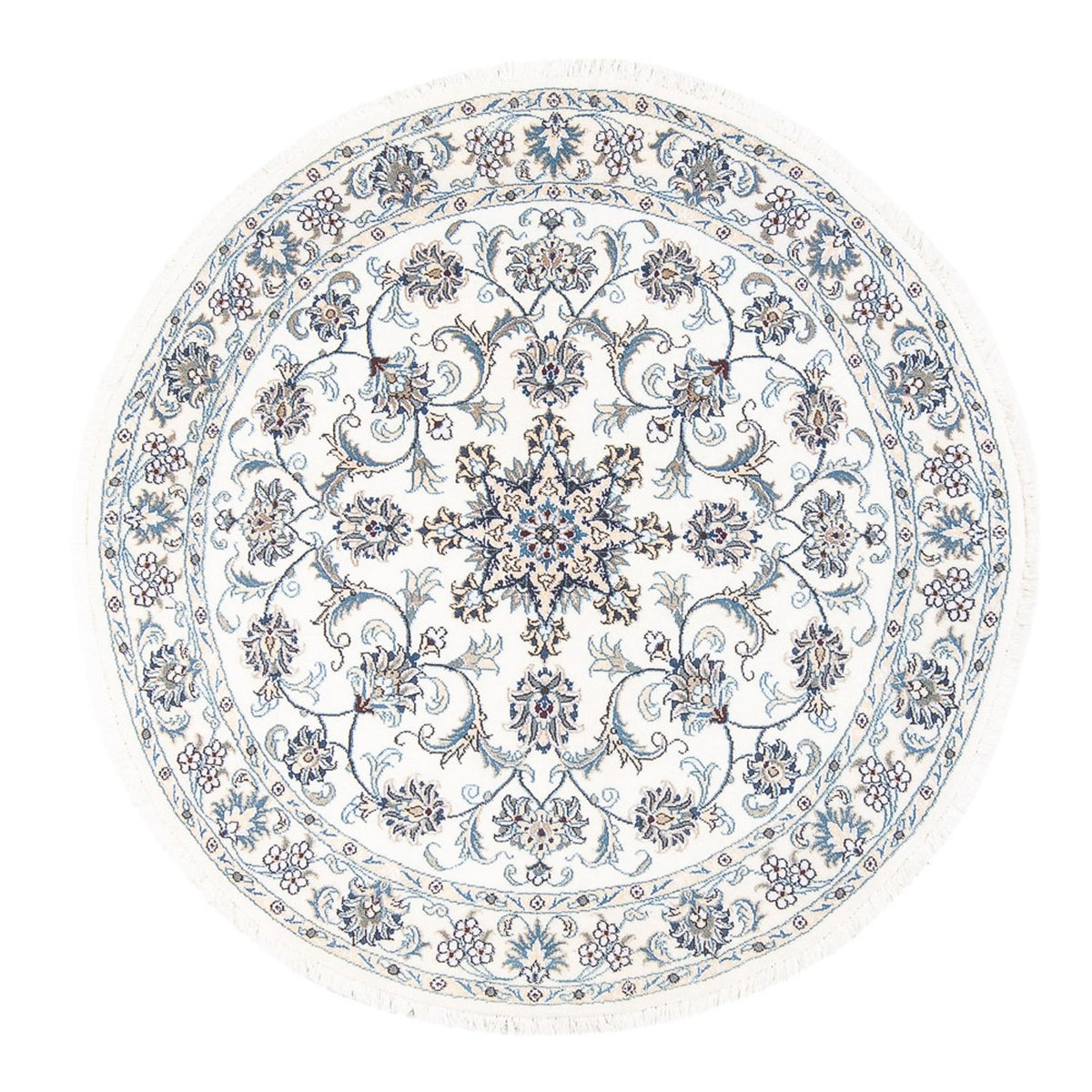 Tappeto Persero - Nain rotondo  - 150 x 150 cm - crema