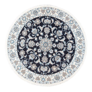 Tappeto Persero - Nain rotondo  - 150 x 150 cm - blu scuro