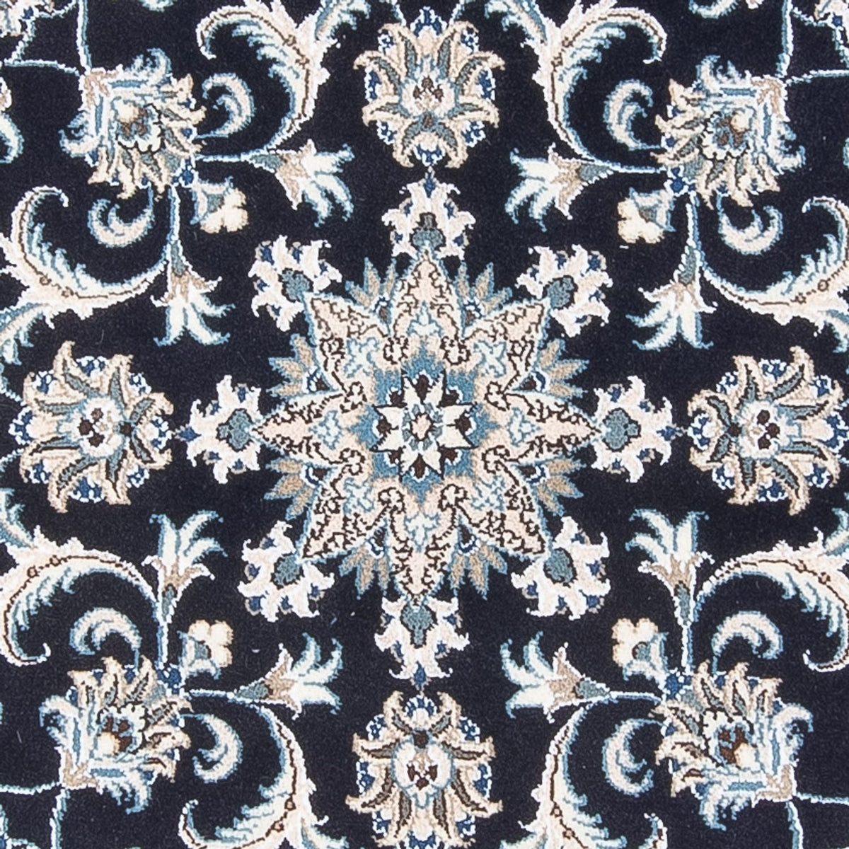 Tappeto Persero - Nain rotondo - 150 x 150 cm - blu scuro