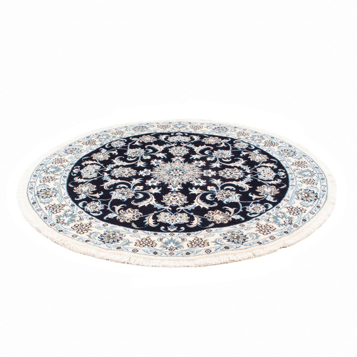 Tappeto Persero - Nain rotondo - 150 x 150 cm - blu scuro