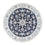 Tappeto Persero - Nain rotondo - 150 x 150 cm - blu scuro