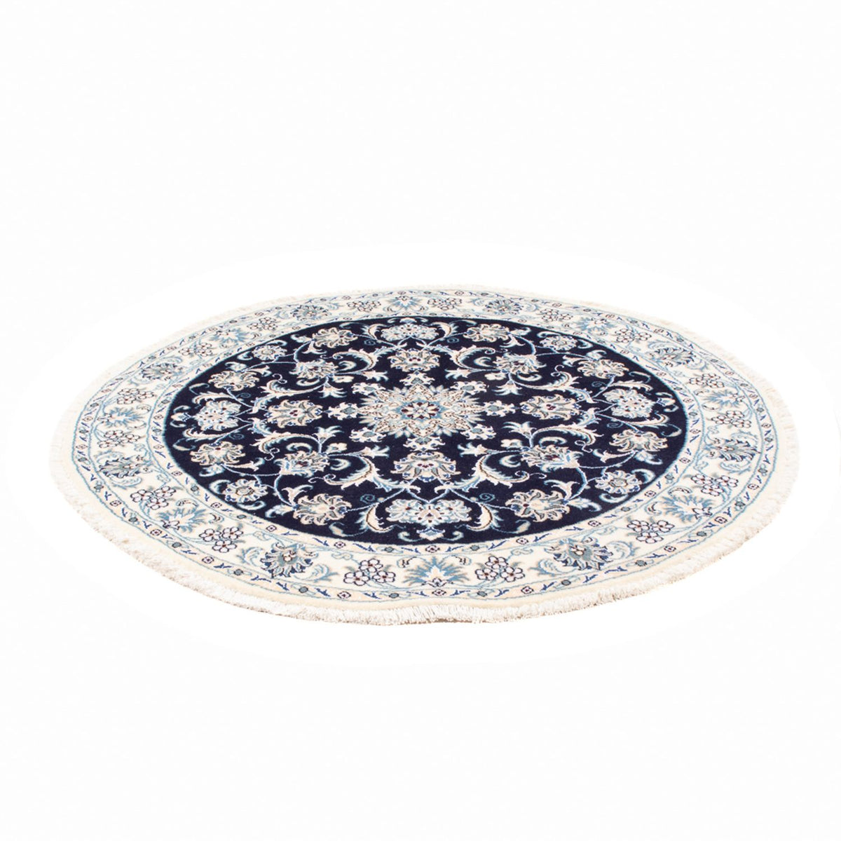 Tappeto Persero - Nain rotondo - 150 x 150 cm - blu scuro