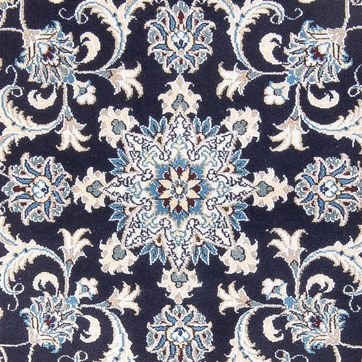 Tappeto Persero - Nain rotondo - 150 x 150 cm - blu scuro