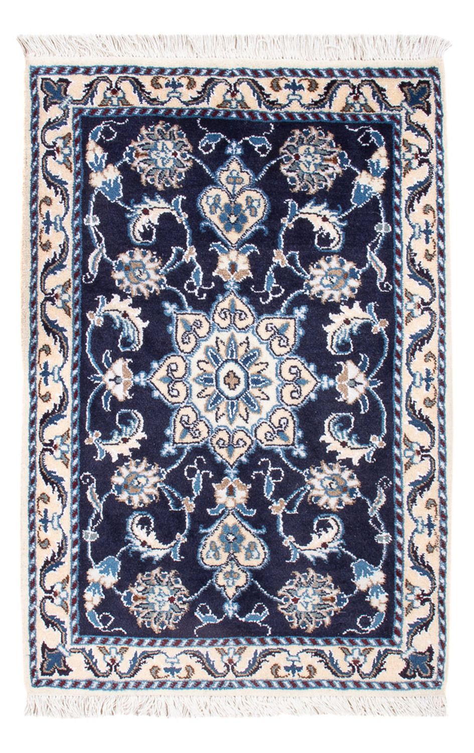 Tappeto Persero - Nain - Reale - 90 x 60 cm - blu scuro