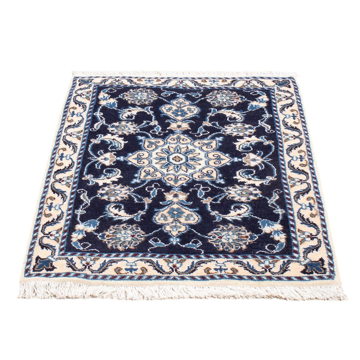 Tappeto Persero - Nain - Reale - 90 x 60 cm - blu scuro