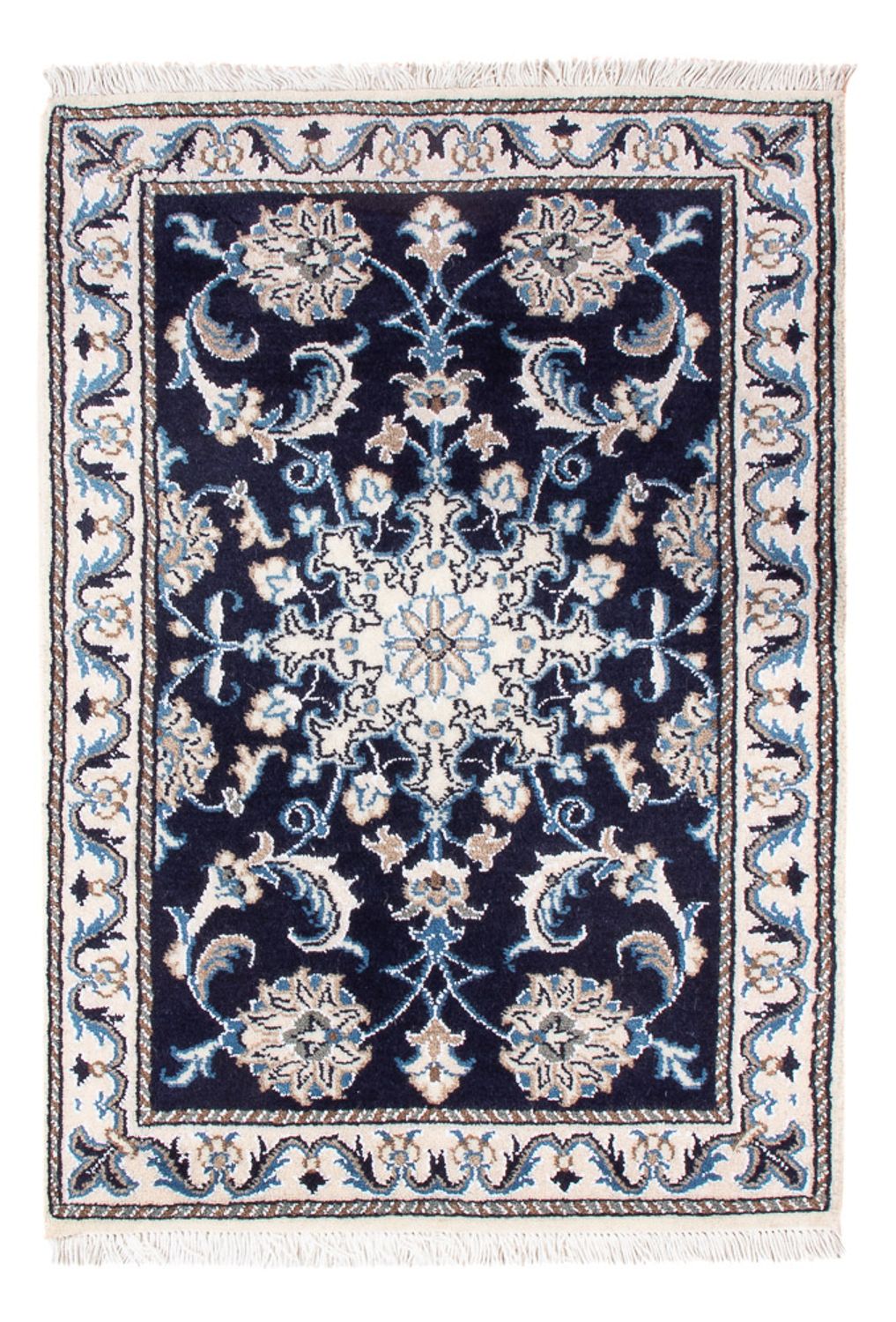 Tappeto Persero - Nain - Reale - 90 x 60 cm - blu scuro